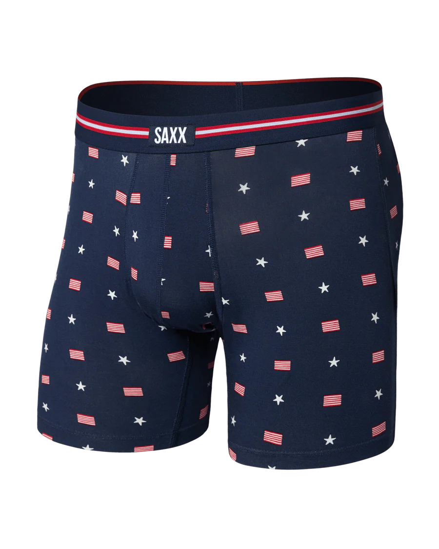 Saxx Vibe Xtra Soft Comfort Soft Comfort Boxer Brief 6" - Maritime