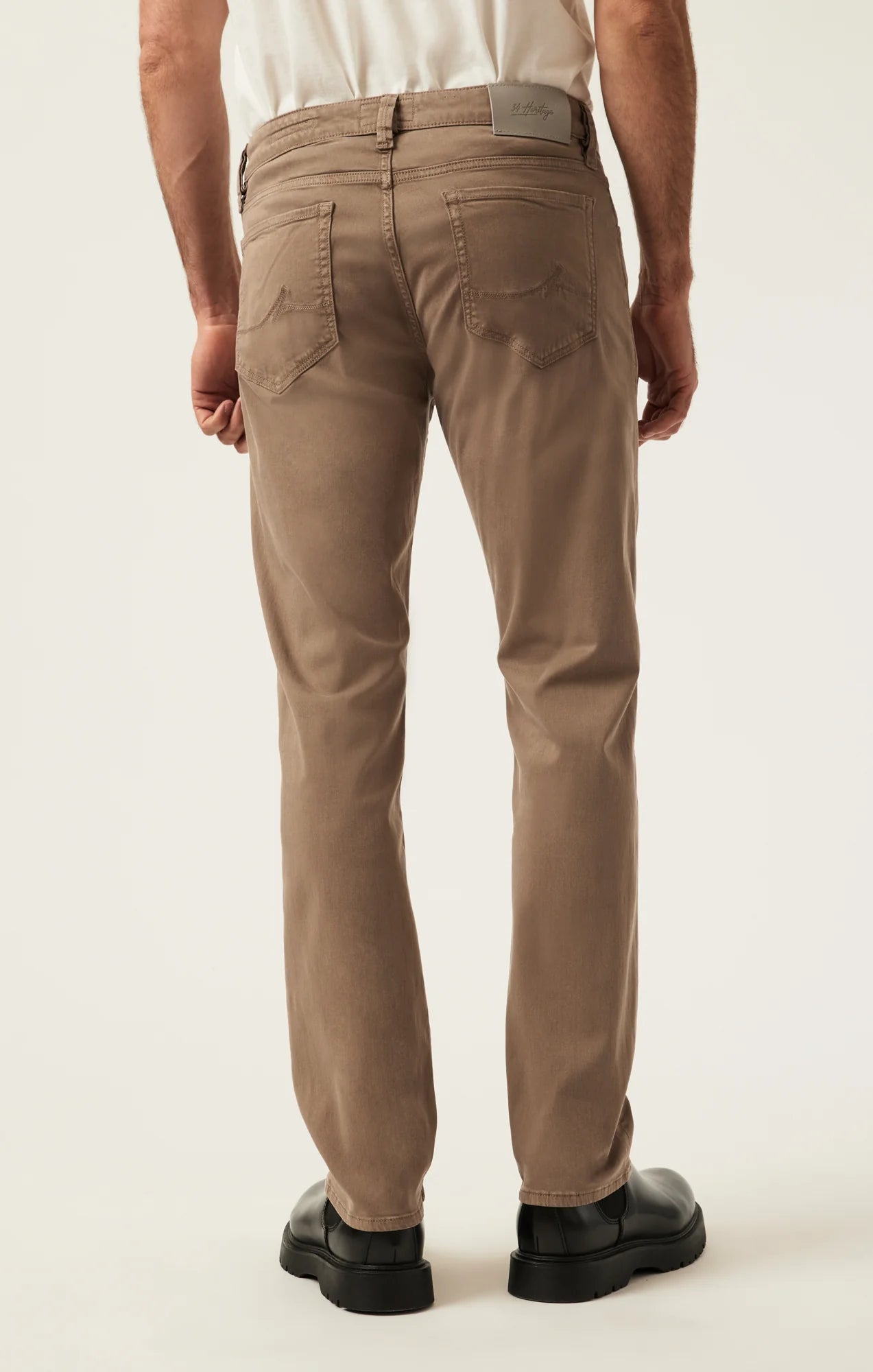 34 Heritage Charisma Relaxed Straight Pants In Timber Twill