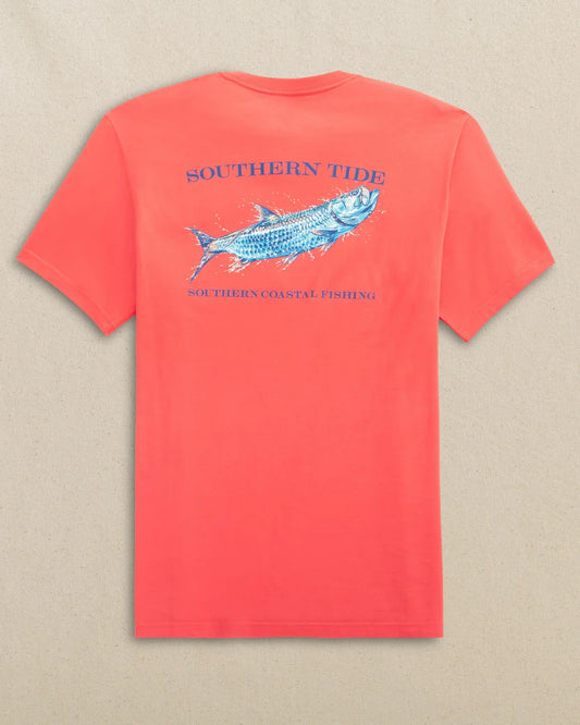 Southern Tide Tarpon Southern Coastal Fishing Short Sleeve T-Shirt