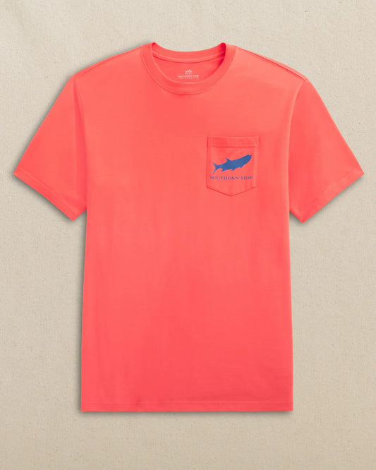 Southern Tide Tarpon Southern Coastal Fishing Short Sleeve T-Shirt
