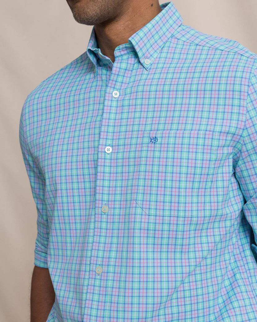 Southern Tide Men's Tortuga Plaid Coastal Breeze® Sport Shirt