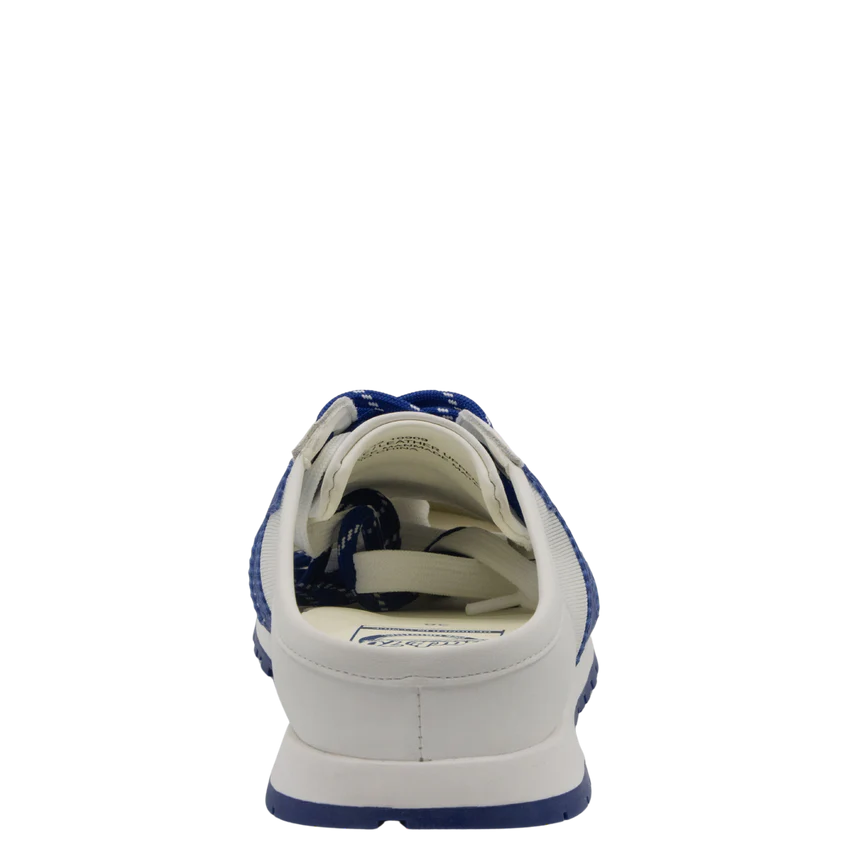 Back 70 Venice In White Blue Backless Sneakers