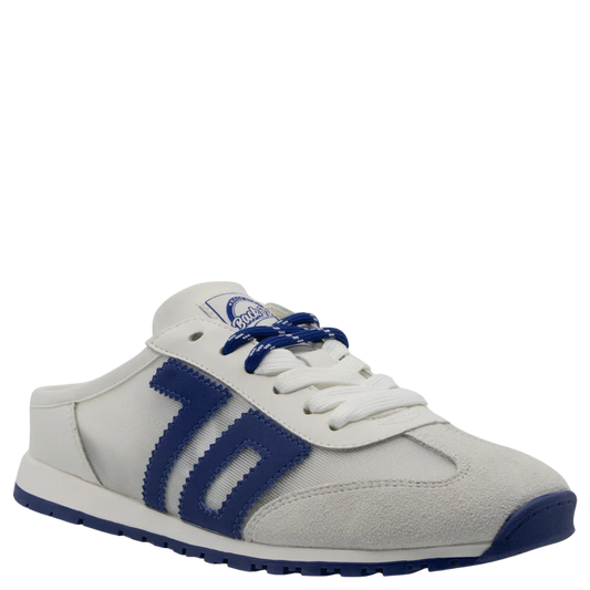 Back 70 Venice In White Blue Backless Sneakers