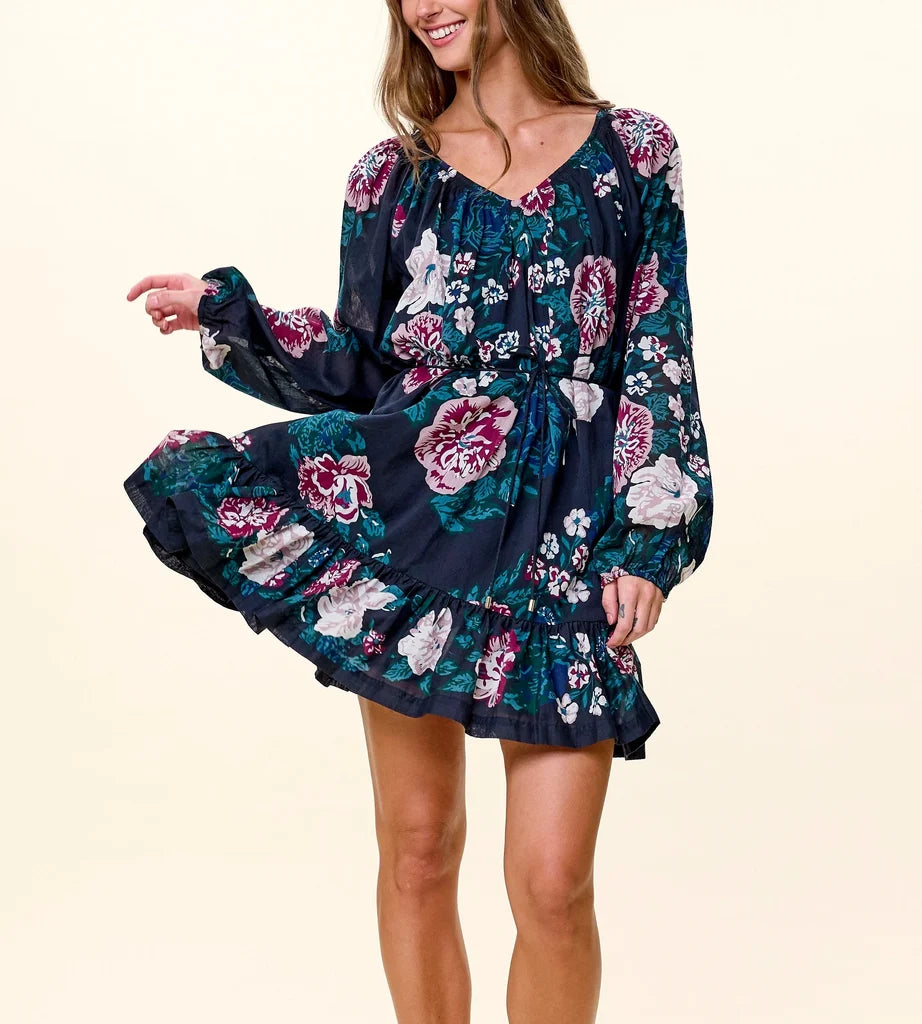 Cleobella Vittoria Mini Dress | Juliet Ebony