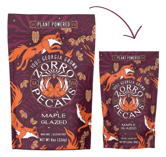 Zorro Pecans Mini Maple Glazed Bag